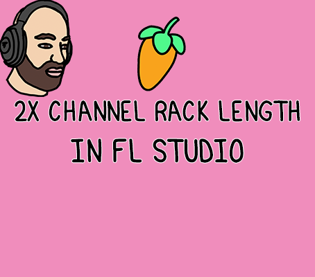 How to double your channel rack length in FL Studio